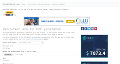 Desktop Screenshot of printdvdcover.com